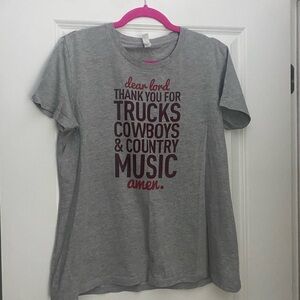 NWOT Trucks, Cowboys and Country Music T-Shirt Size XXL